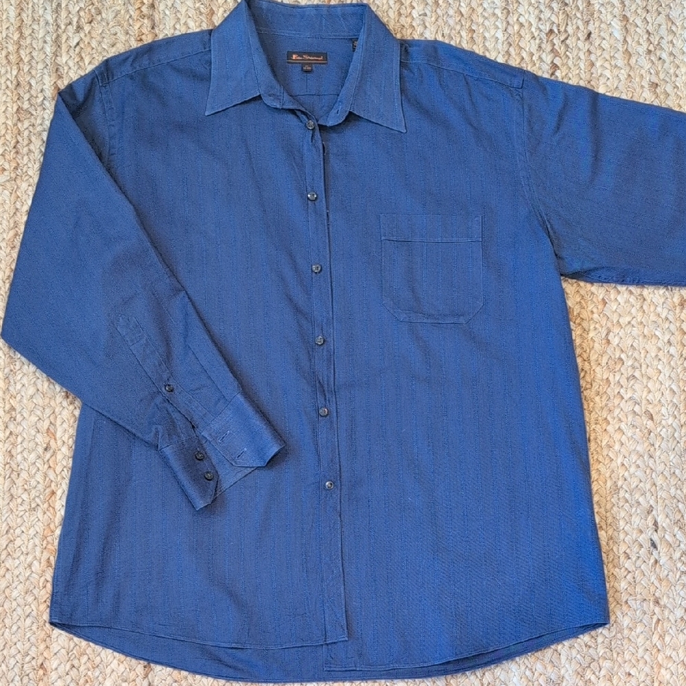 Ben Sherman Navy Striped Shirt